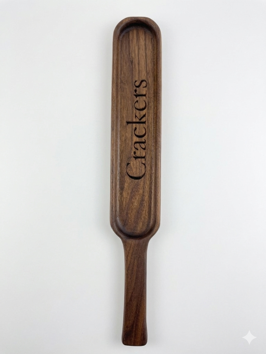 Cracker Tray - Black Walnut