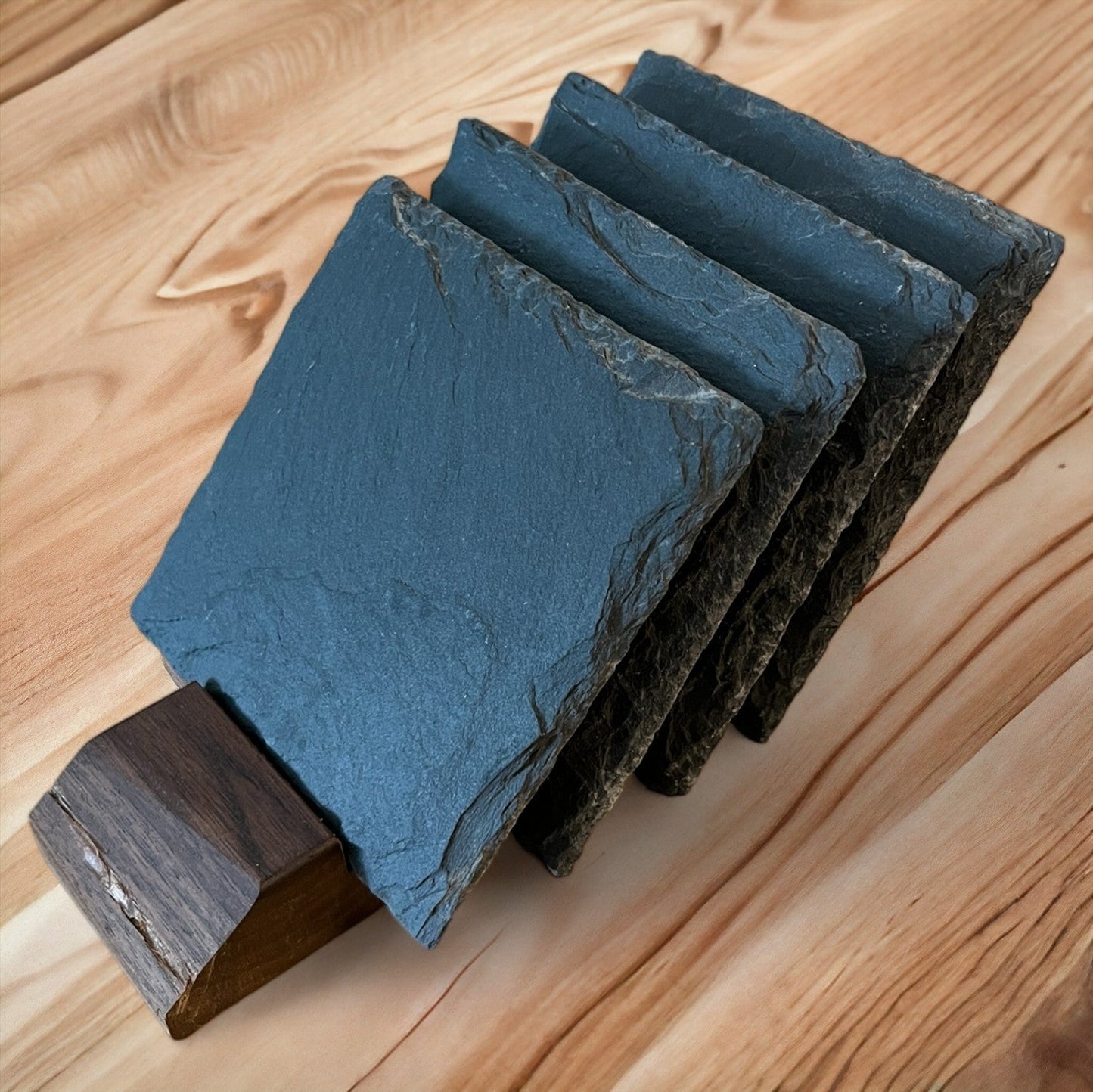 What I Love Most About Home Slate Coaster