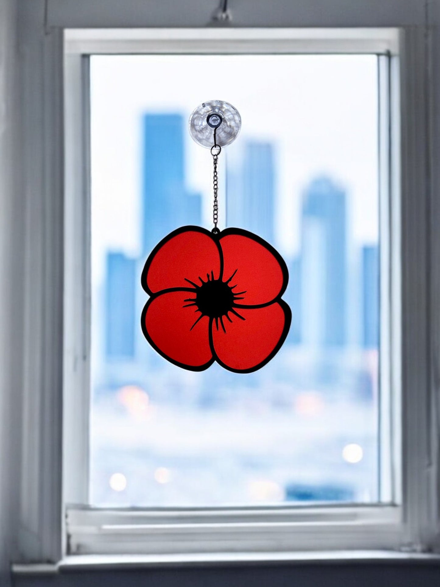 Poppy Suncatcher