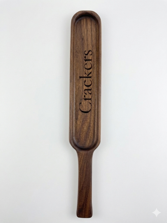 Cracker Tray - Black Walnut