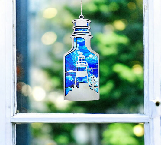 Lighthouse Suncatcher