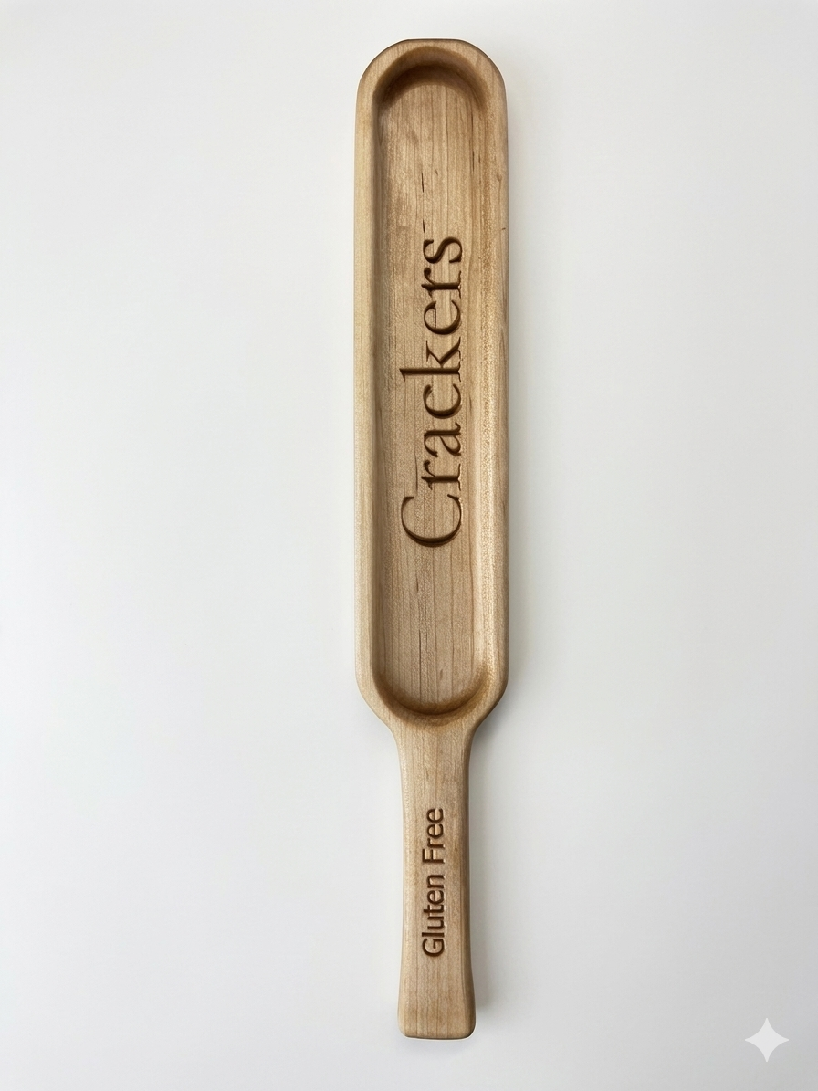 Gluten Free Cracker Tray - Maple