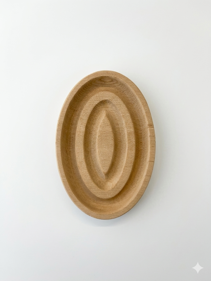 Cedar Soap Dish - Ring Design