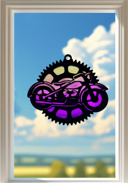 Sunset Ride Suncatcher