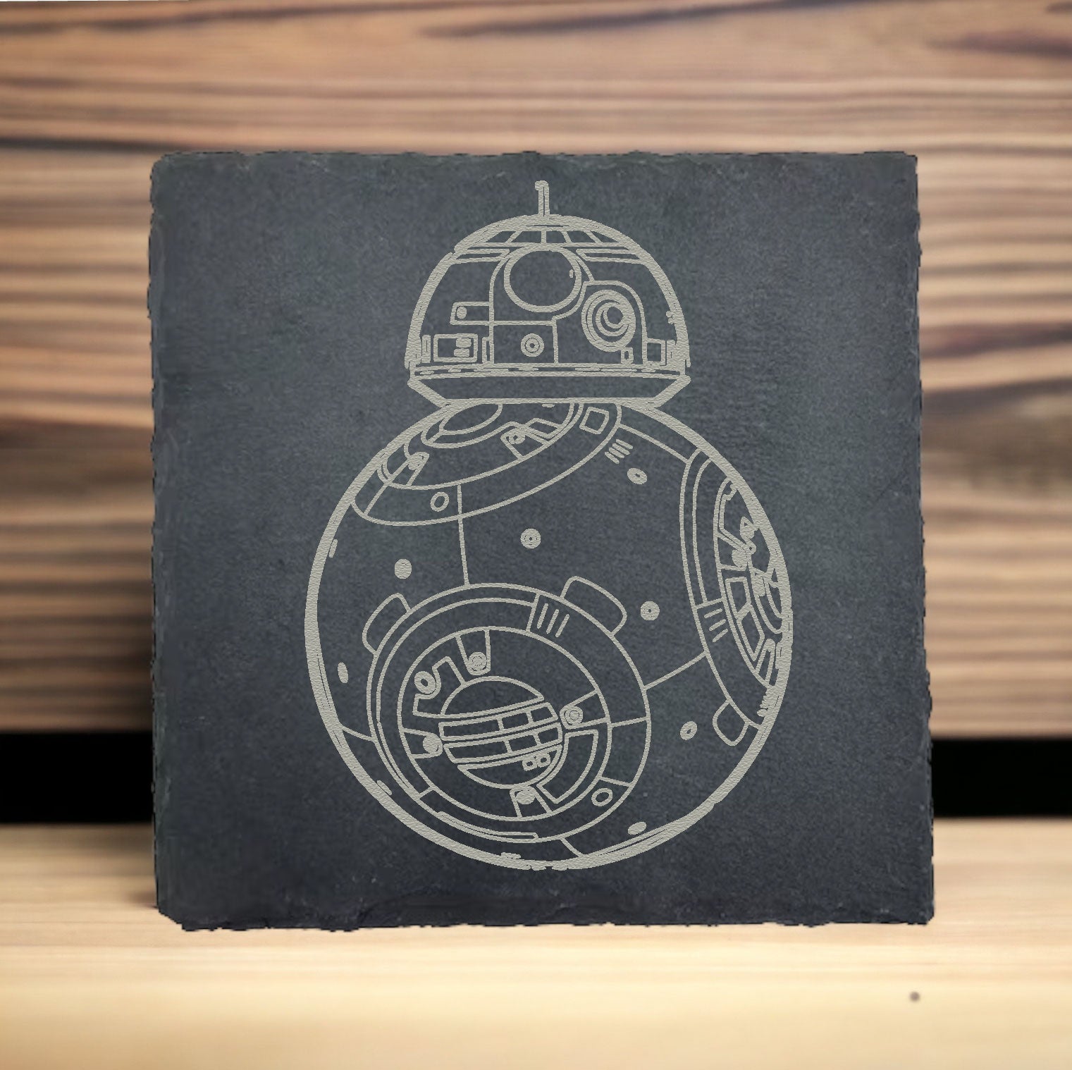 Star Wars - BB8 Coaster – Lasers and Wood Custom Creations