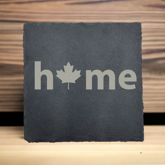 Home Slate Coaster